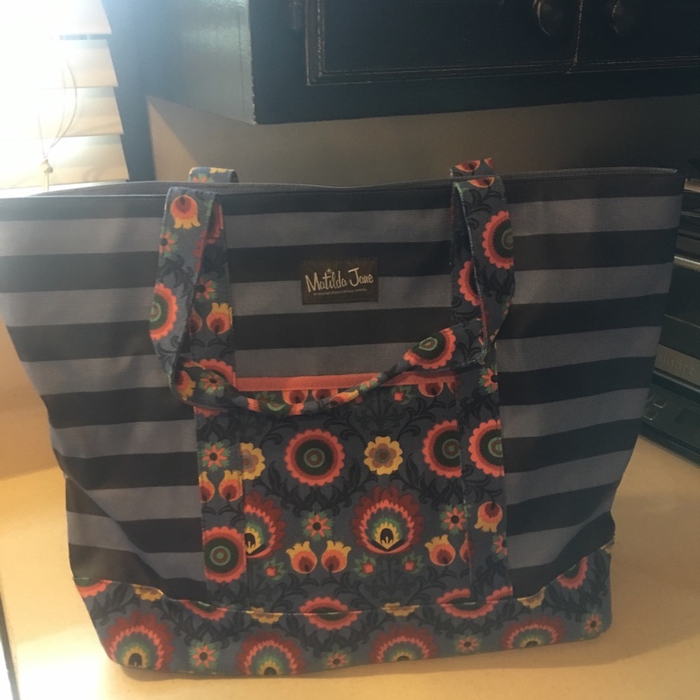 Matilda Jane oil cloth bag